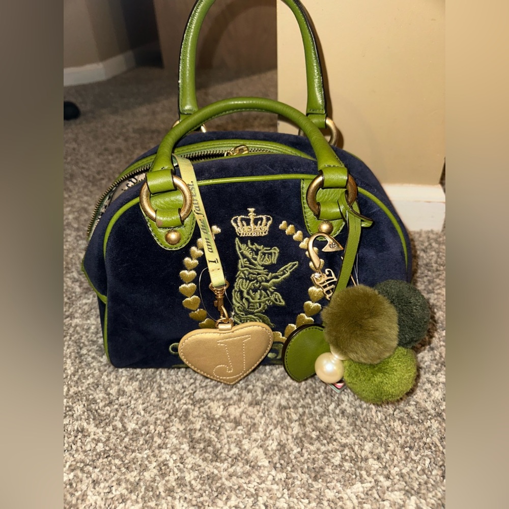RARE Y2K Juicy Couture Bowling Bag Scottie Dog